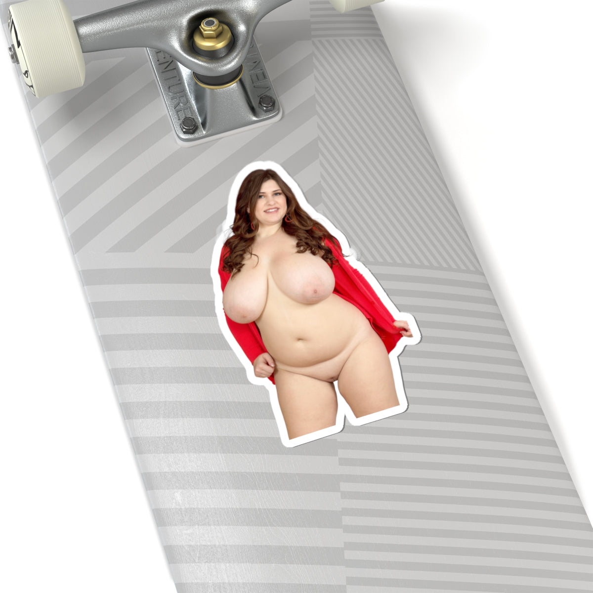 Huge Boobs Girl Sticker Large Tits Stickers Big Breast Decals