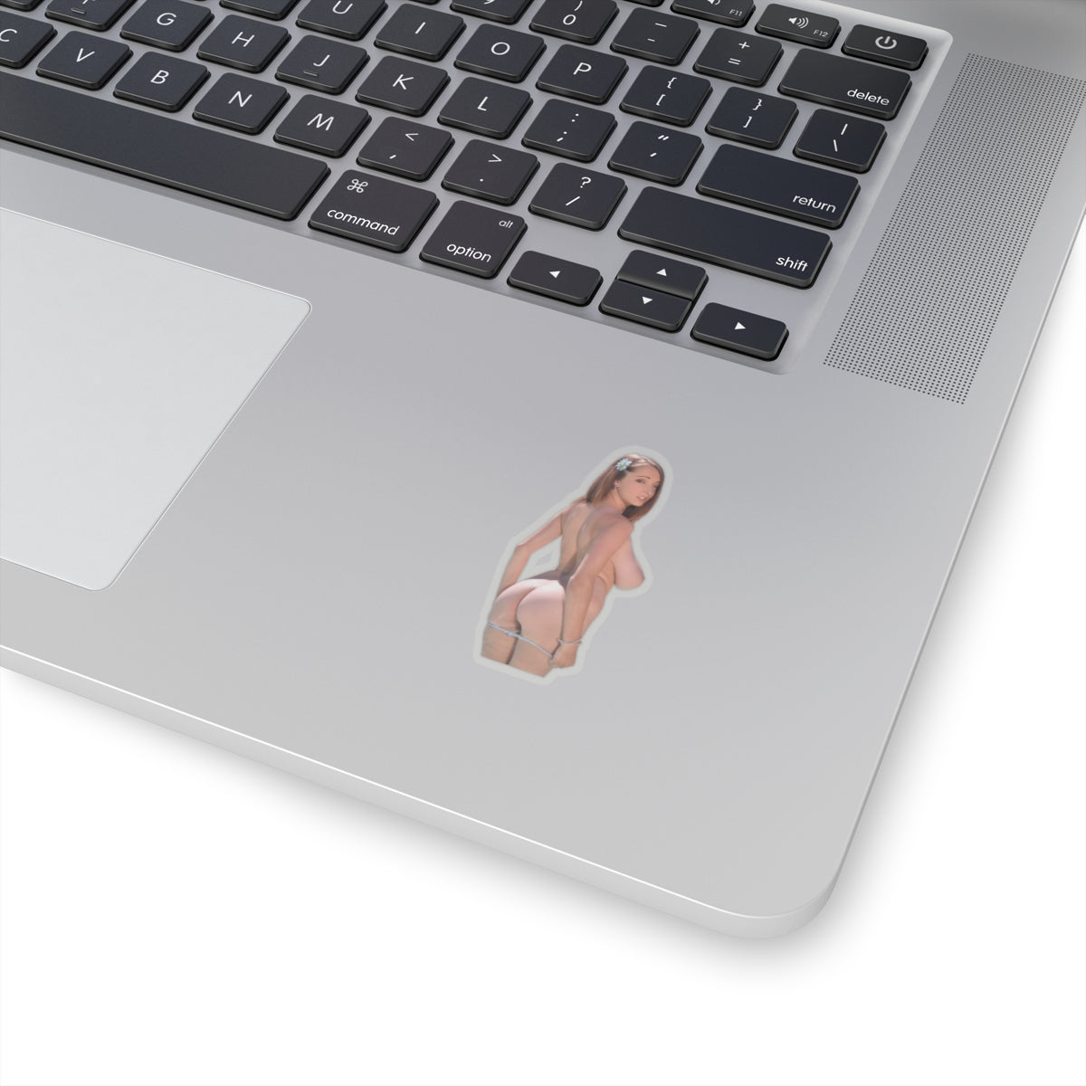 Big Tits Sexy Pinup Model Sticker
