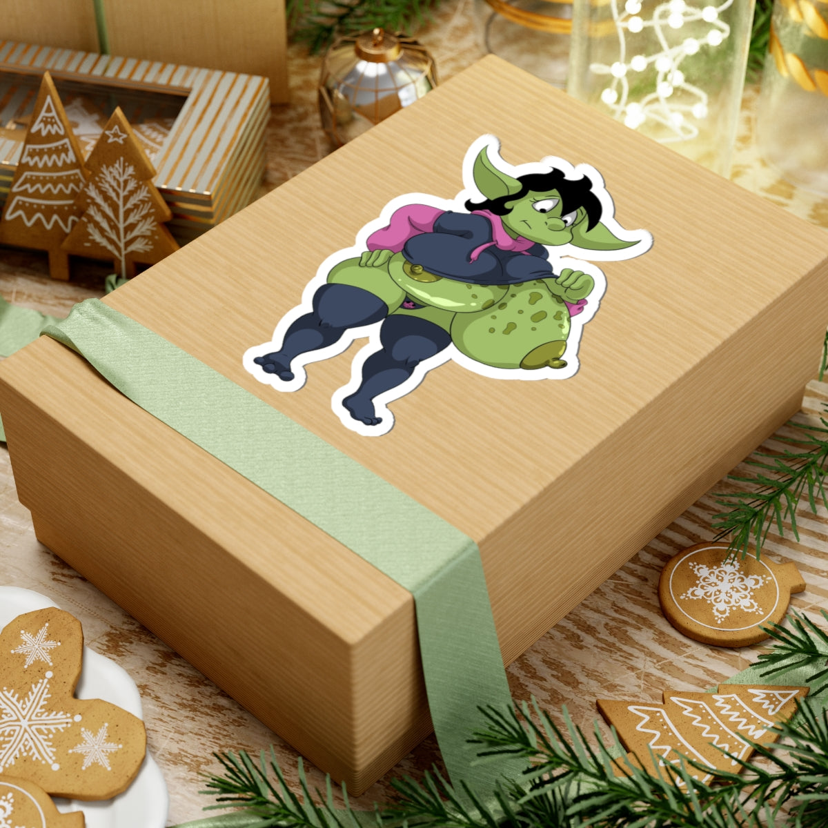 Anime Cartoon Goblin Sticker Adult Hentai Lewd Ecchi Naked Goblins Stickers