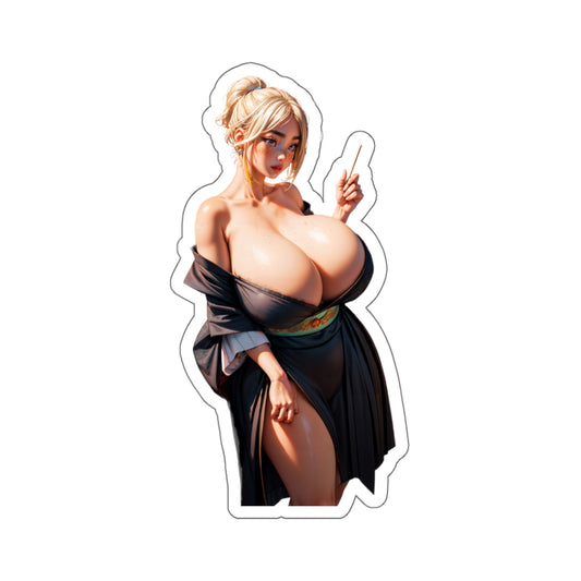 Cute Anime Girl Sticker Kawaii Lewd Ecchi Hentai Stickers Manga Cartoon Trendy Otaku Funny Art E512