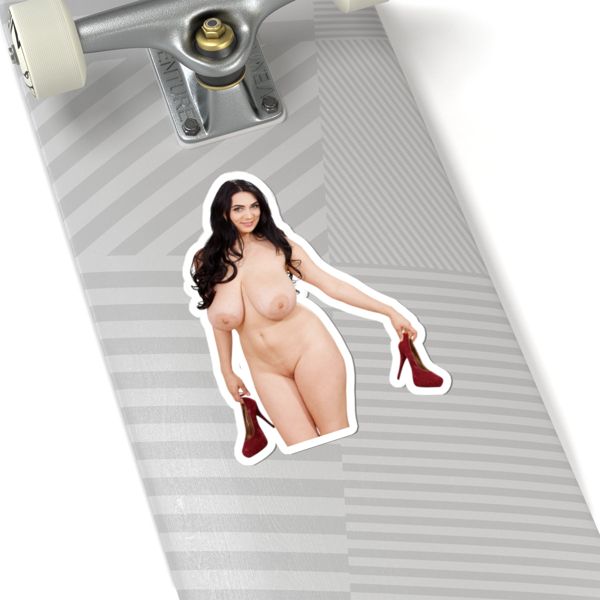 Sticker Sexy Naked Big Tits Girl