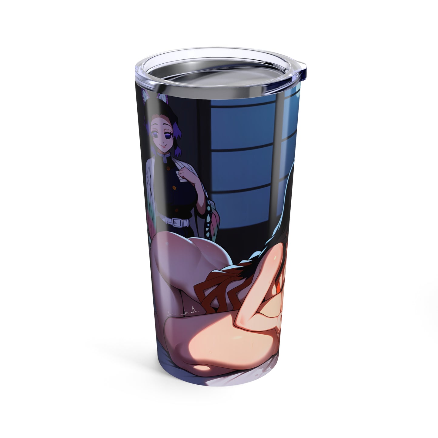 Anime Hentai Tumbler 20oz Demon Slayer female characters Nezuko Kamado Shinobu Kocho Mitsuri Kanroji