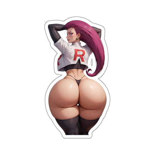 Cartoon Girl Sticker Cute Beautifu Pretty Stickers Lewd Anime Manga Ecchi Model Stickers E806