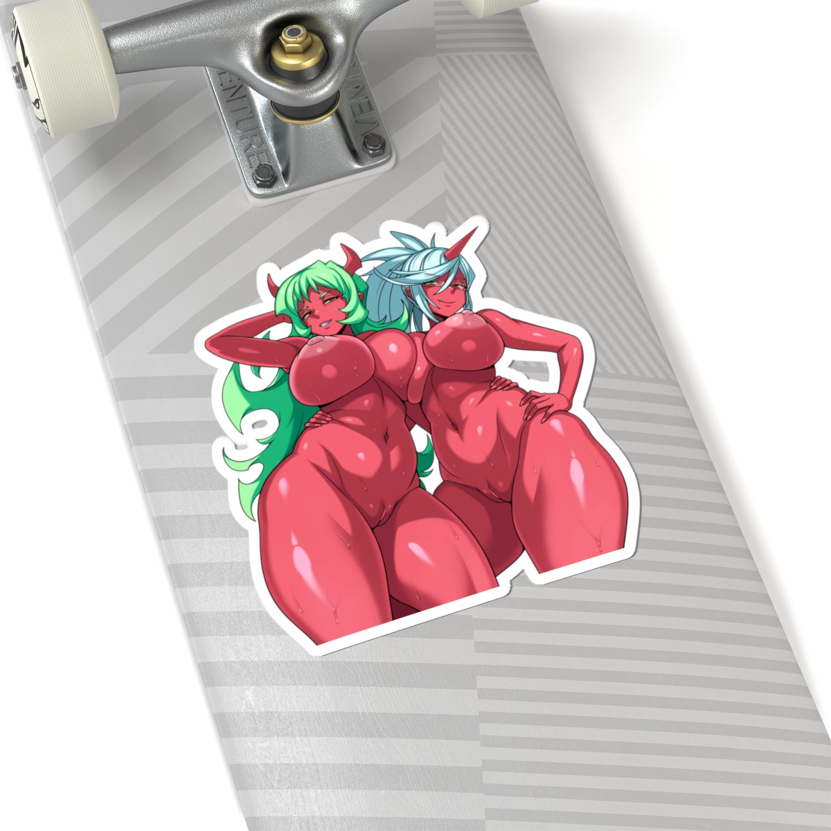 Devil Girls Sticker Red Demon Girl Anime Hentai Decals
