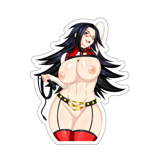 Anime Hero Sticker,Lewd Manga Stickers,Lewd Ecchi Vinyl Transparent Huge Stickers for phone laptop water bottle,E356