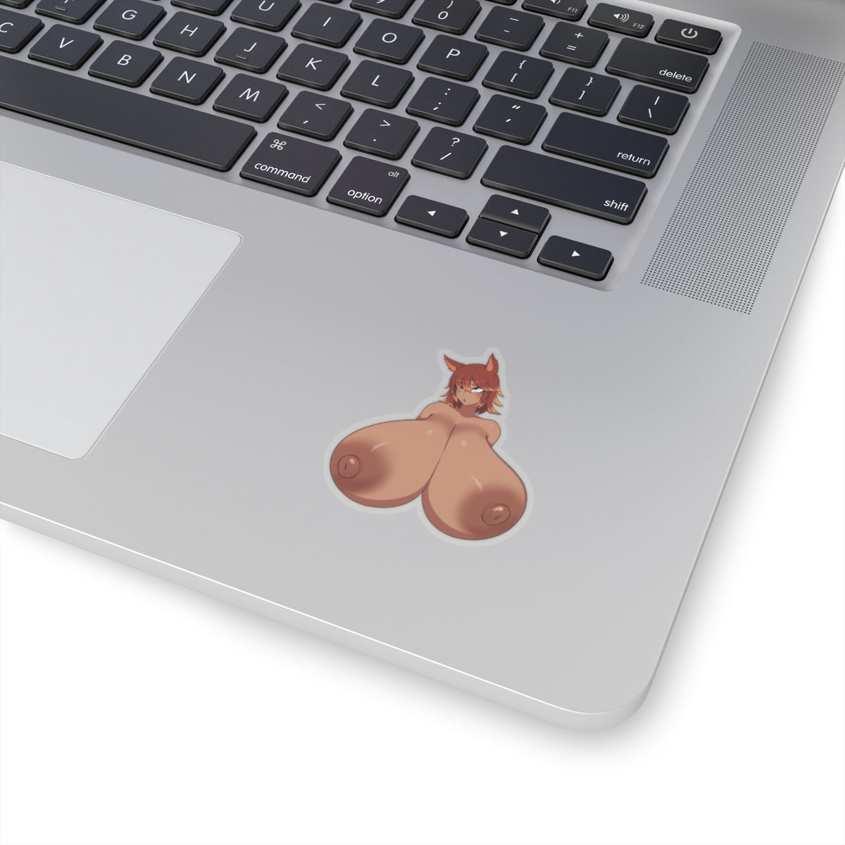 Big Tits Furry Sticker White or Transparent Stickers