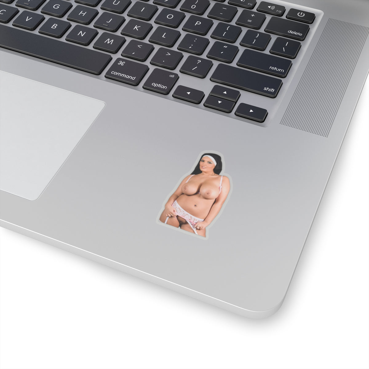 Nude Nun Sticker