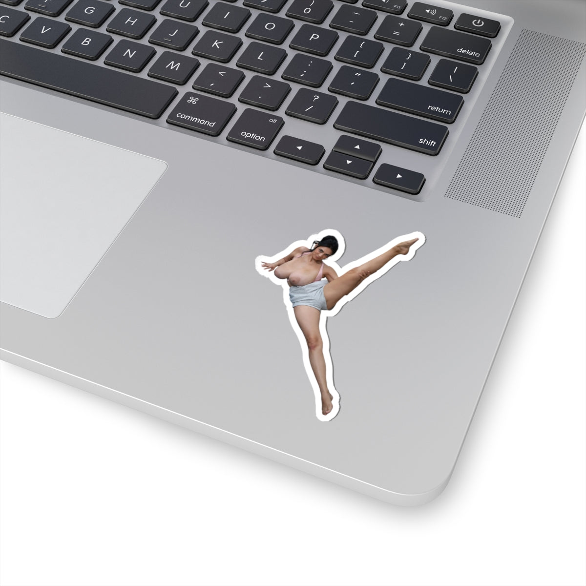 sexy workout woman decals