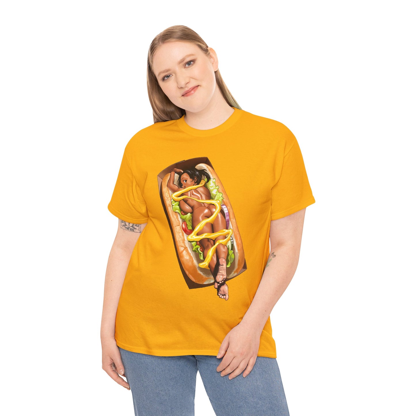 Hot Dog T-shirt Foodie t-shirts Funny food t-shirts Food lover t-shirts Vintage food t-shirts Retro food t-shirts Black Tshirt Sizes From M to 5XL