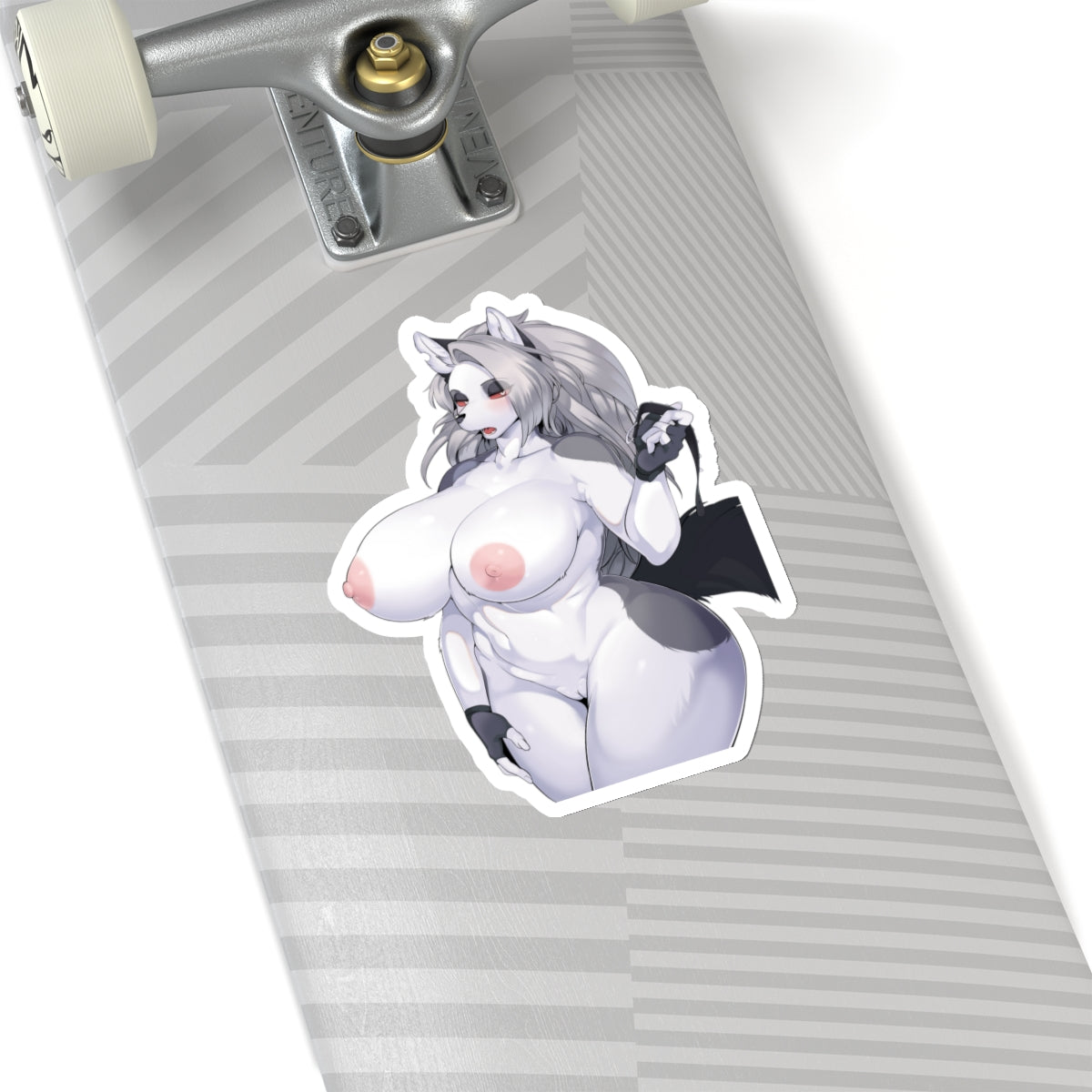 Lona Sticker Funny Uncensored Hentai Stickers Wolf Furry Vinyl Large Huge Stickers 4 Sizes White or Transparent E555