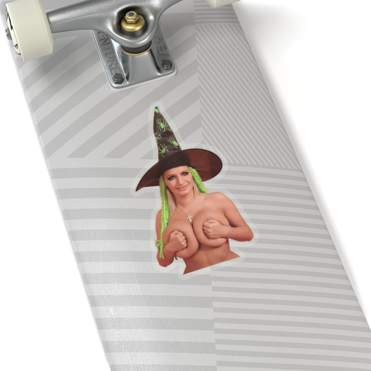 Big Boobs Witch Sticker
