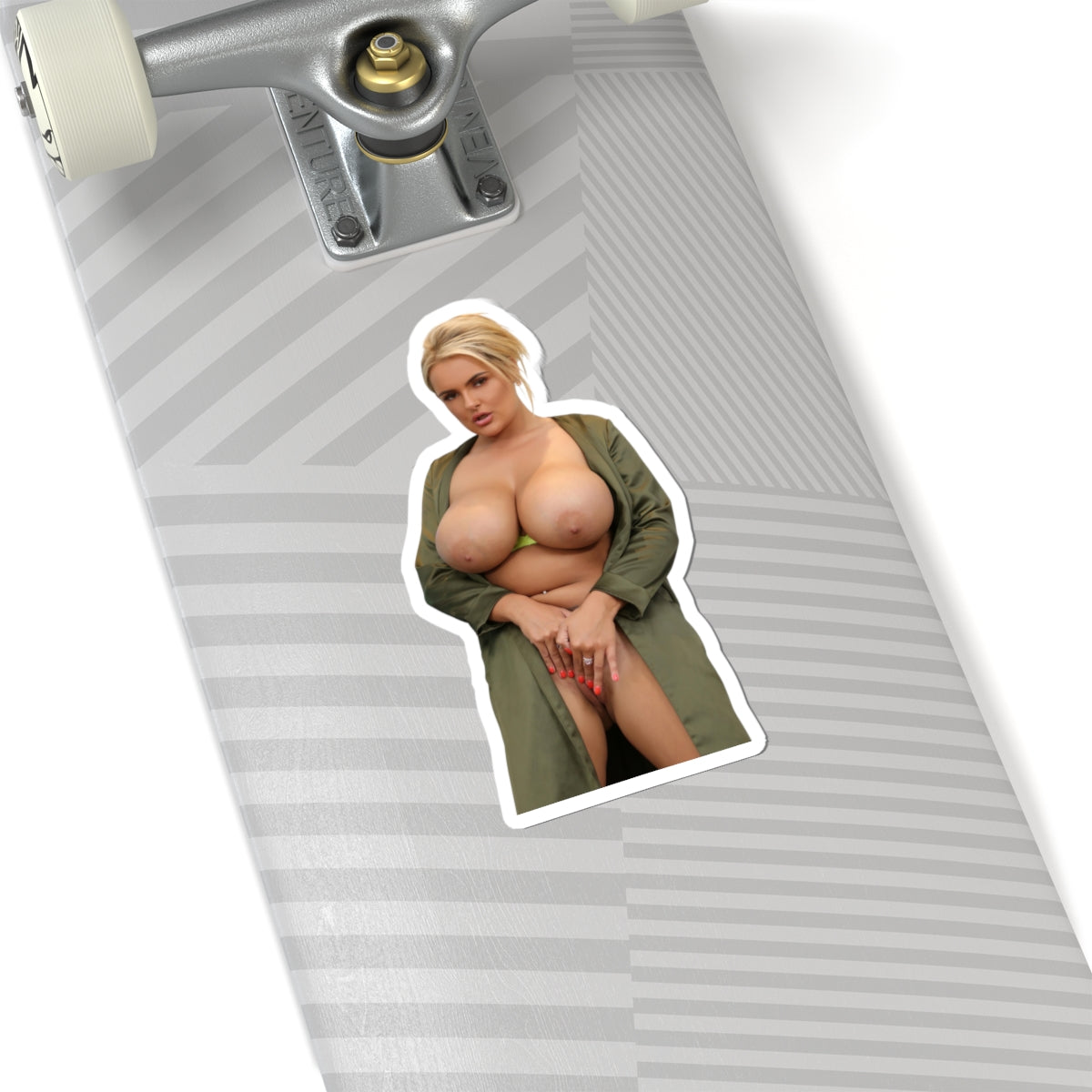 Big Tits Blond Girl Sticker Stickers For Him