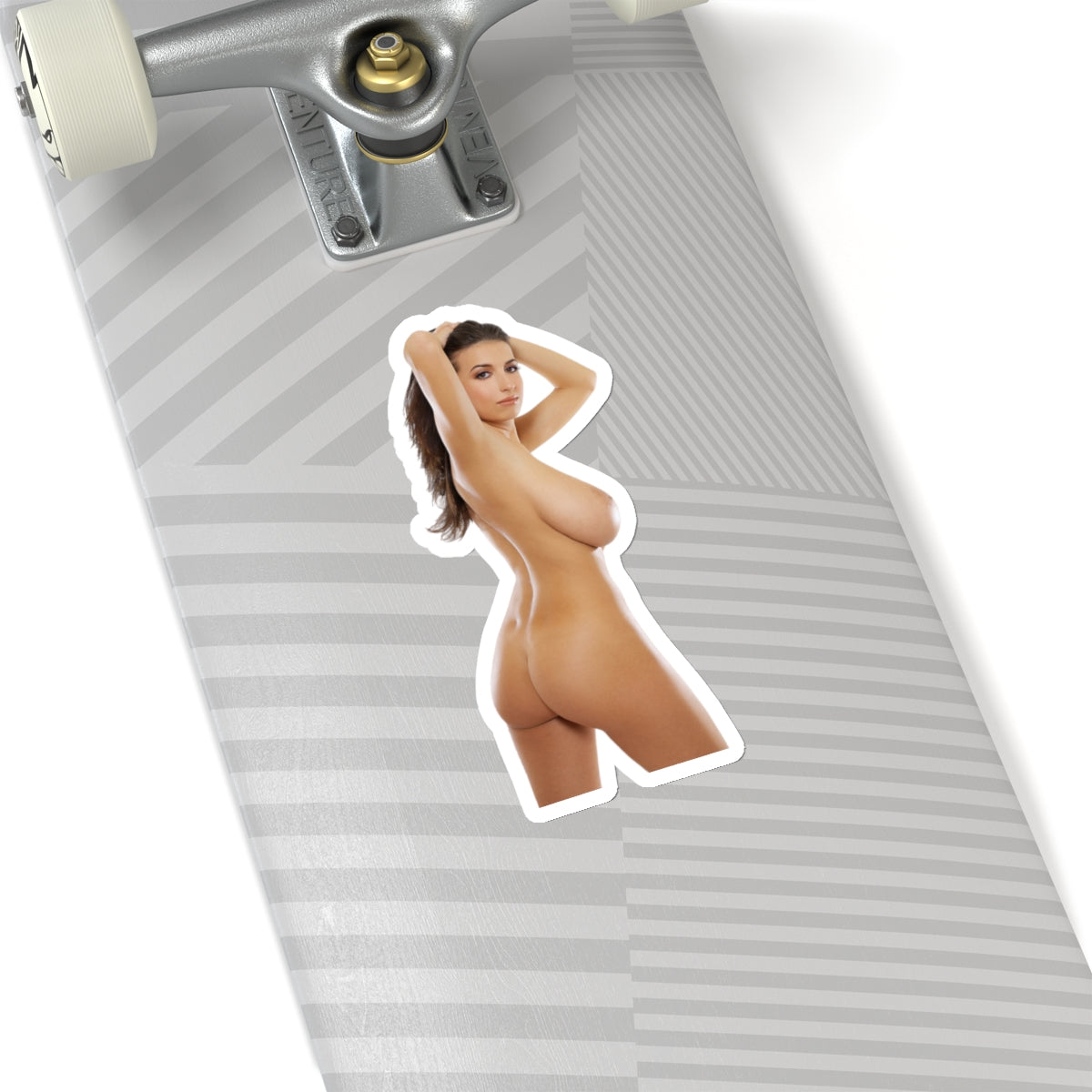 Nude Pinup Girl Beautiful Butt Women Sexy Naked Woman Adult Mature Sticker Vinyl Stickers E427