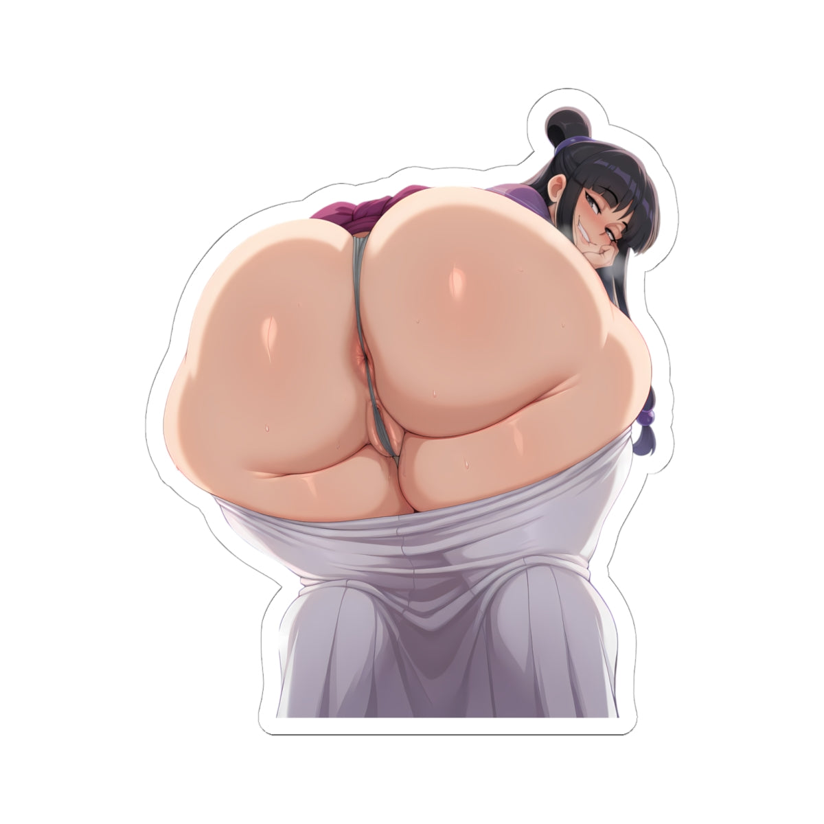 Big Ass Anime Girl Sticker
