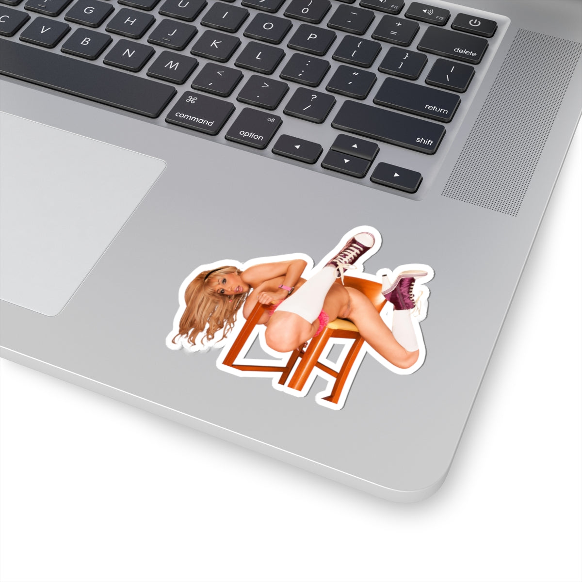 Big Tits Nude Girl Sticker Erotic Pinup Stickers