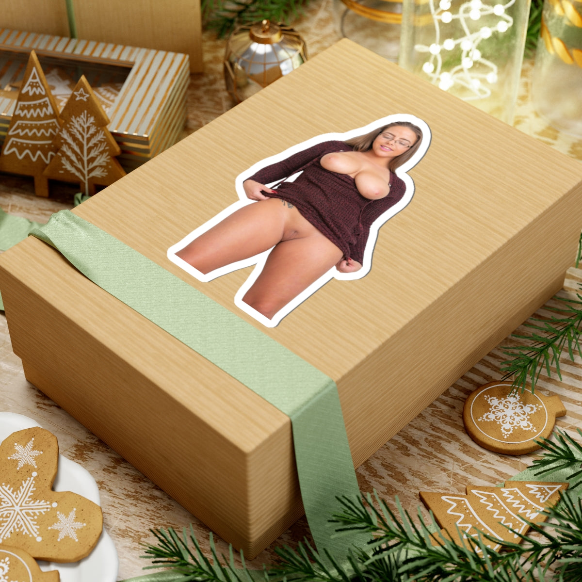 Sexy Model Sticker Naked Pinup Women Stickers