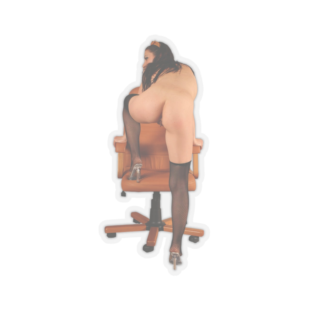 Big Boobs Pinup Sticker Adult Sexy Woman Decal Retro Girl Art