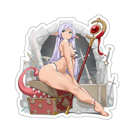 Cute Anime Girl Sticker Sexy Girl Lewd Ecchi Stickers Indoor Decor E778