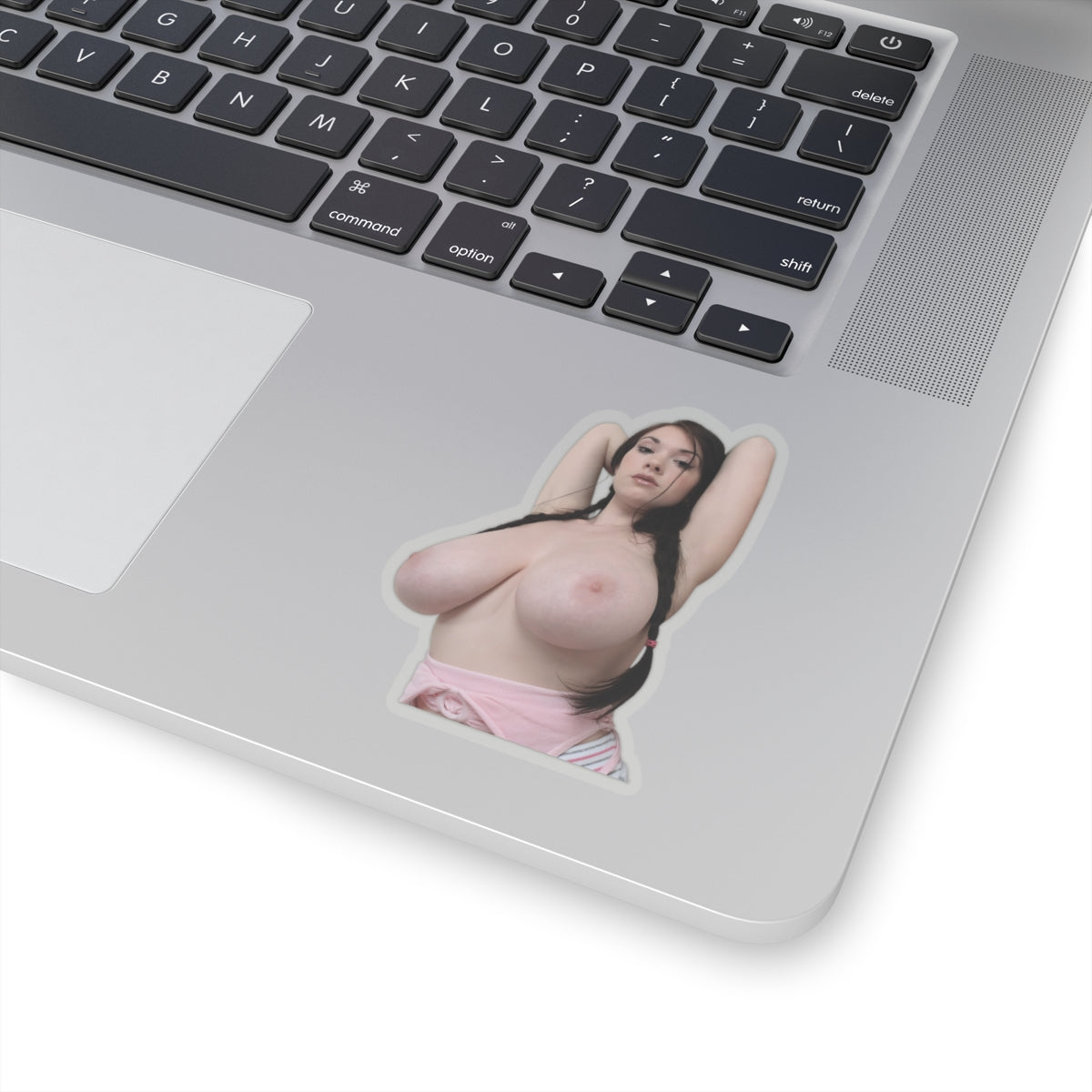 Beautiful Busty Pinup Girl Sticker Cool Car Decal