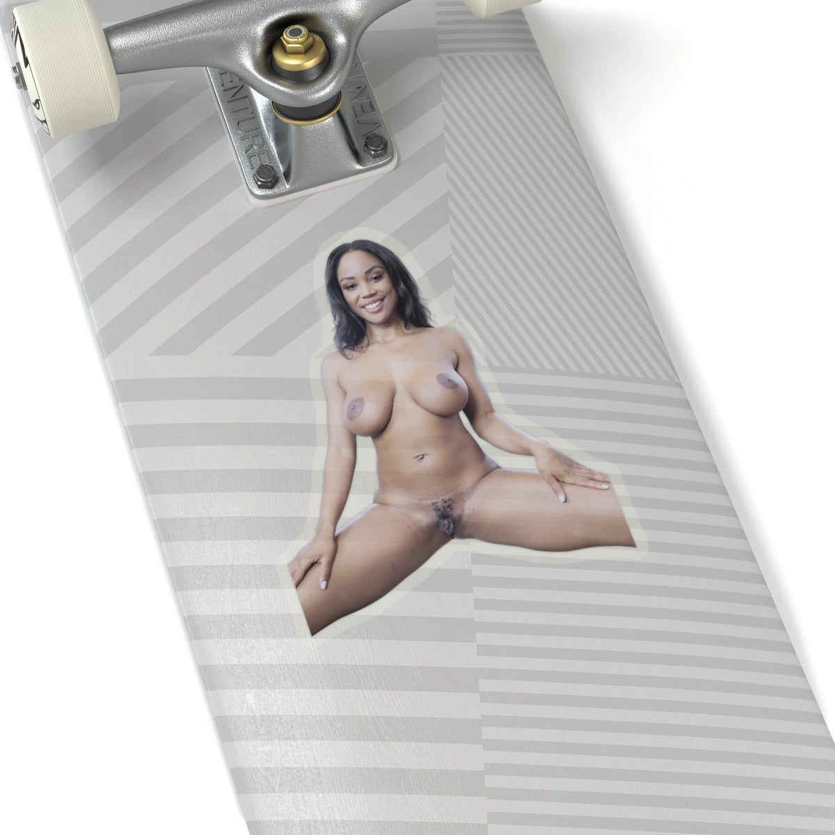 Black Girl Naked Boobs Sticker