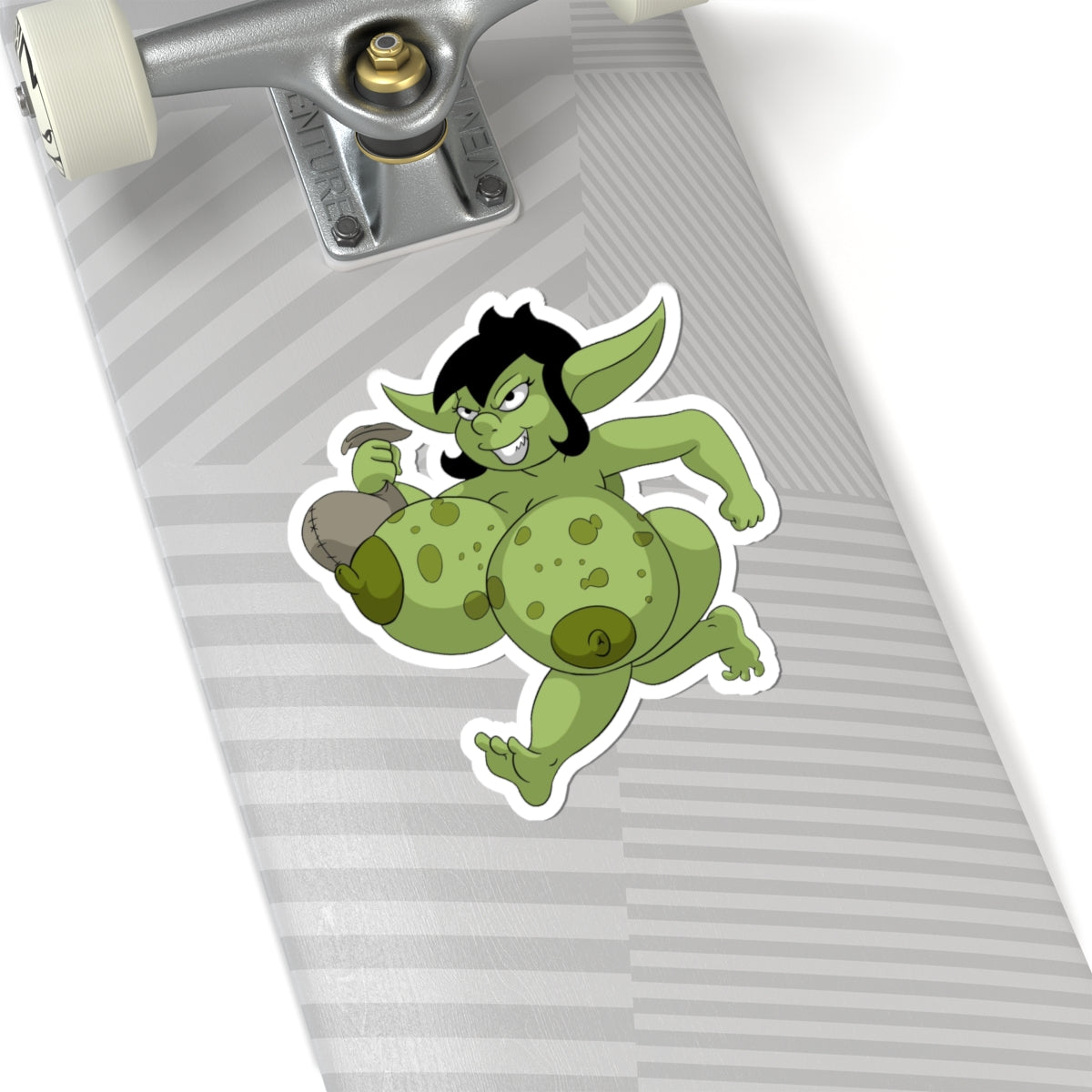 Sexy Goblin Girl Anime Sticker – Adult Hentai Ecchi Fantasy Decal