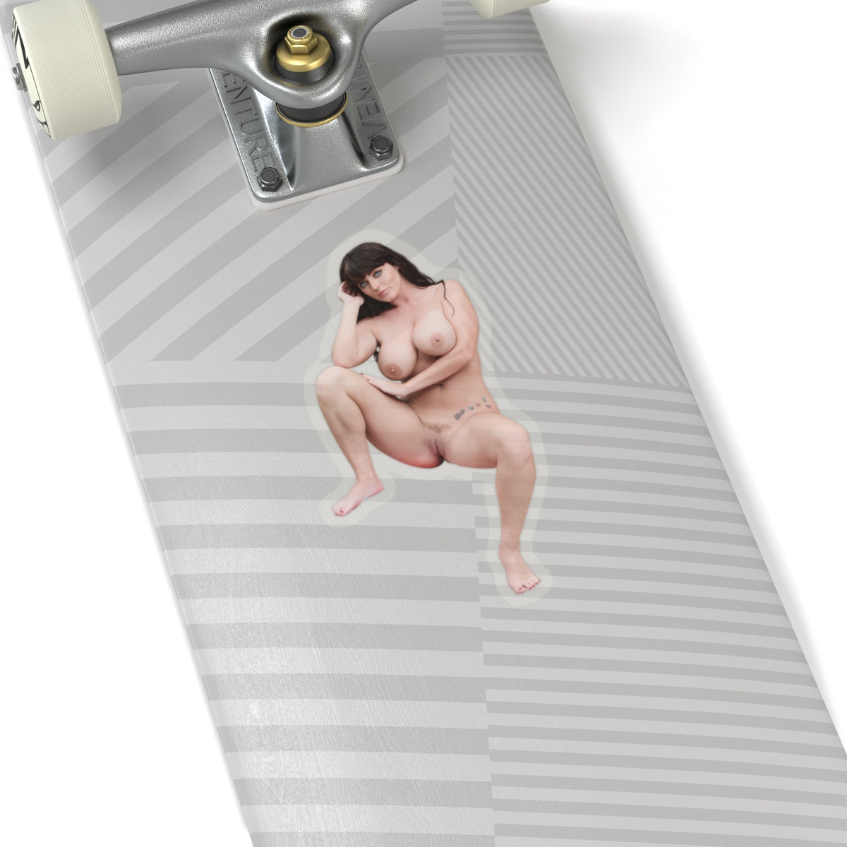 Sexy Pinup Woman Sticker, Beautiful Girl With Stunning Eyes, Towel Girl Vinyl Decal,Nude Naked Erotic Stickers