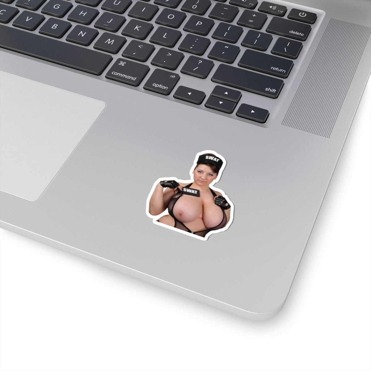 SWAT Sticker Sexy Big Boobs Model