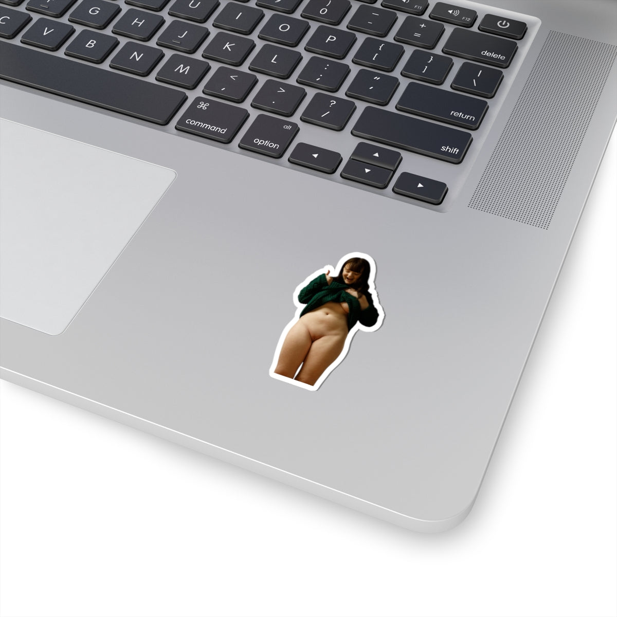 Cute Sexy Girl Naked Sticker Funny Parody Stickers