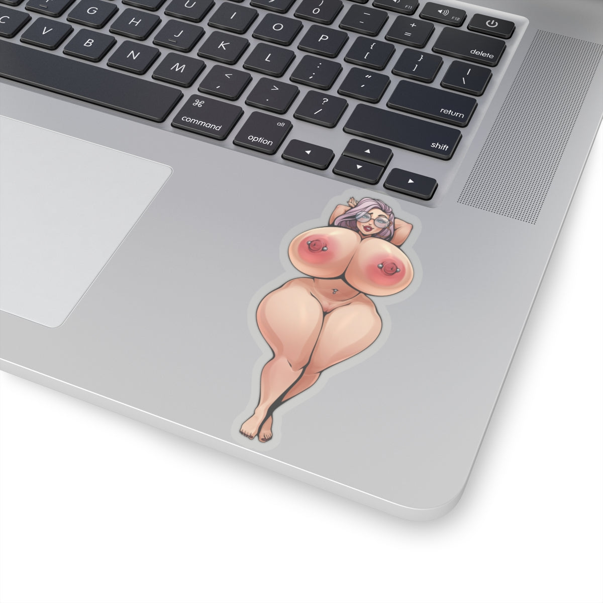 Adult Cartoon Vinyl Stickers Nude Female Cartoon Drawing Funny Naked Girl Vinyl Stickers Huge Size Stickers 4 Sizes E464