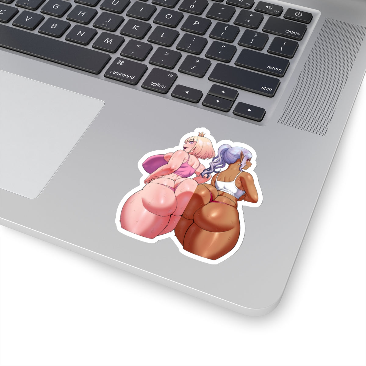 Two Hot Manga Girls Sticker,Lewd Anime,Anime Girl,Lewd Stickers Ecchi Stickers,E200