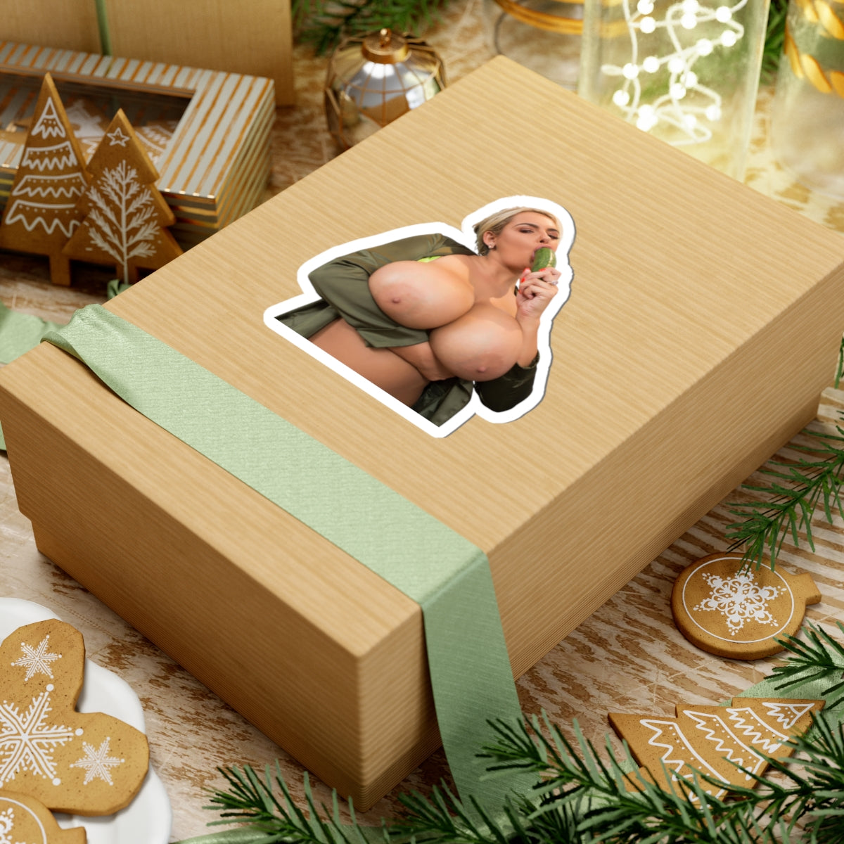 Big, Tits, Blond, Girl, Sticker, Stickers ,For, Him,