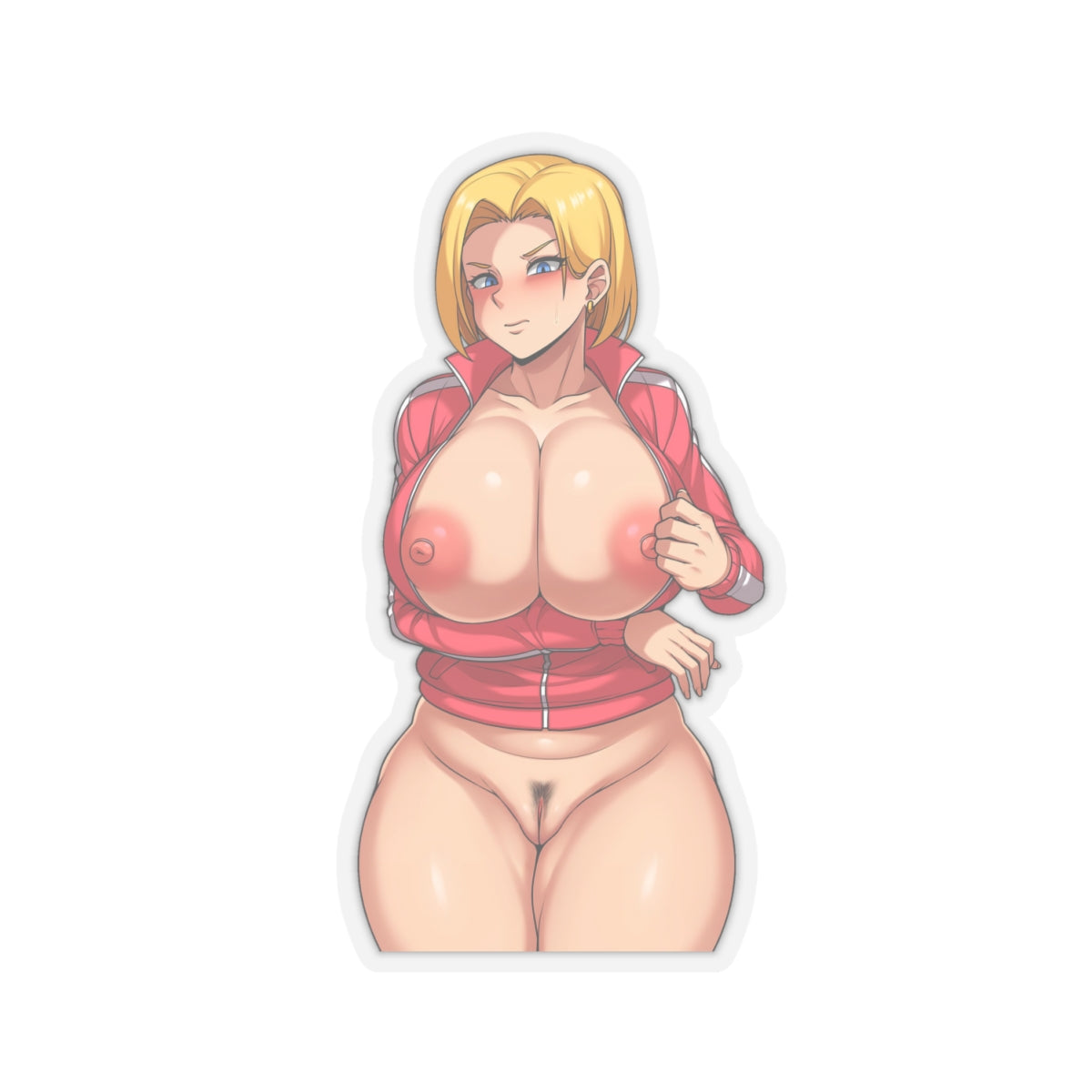 Aandroid Sticker,Anime Stickers,Cute Sticker Girl,Manga Stickers,Ecchi Anime,Lewd Stickers,Mature Anime Stickers,Adult Anime Sticker,E242