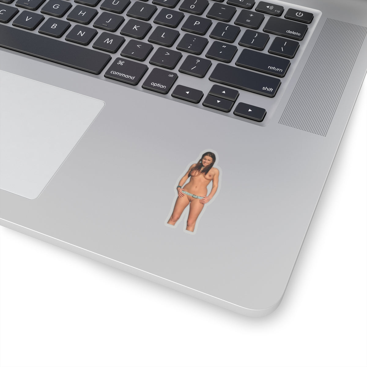 Naked Model Sticker Pinup Uncensored Stickers