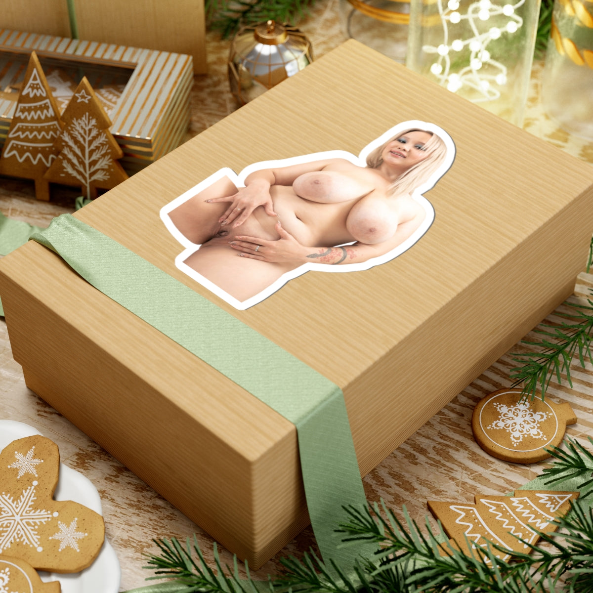 Erotic Sticker Big Boobs Girl Stickers