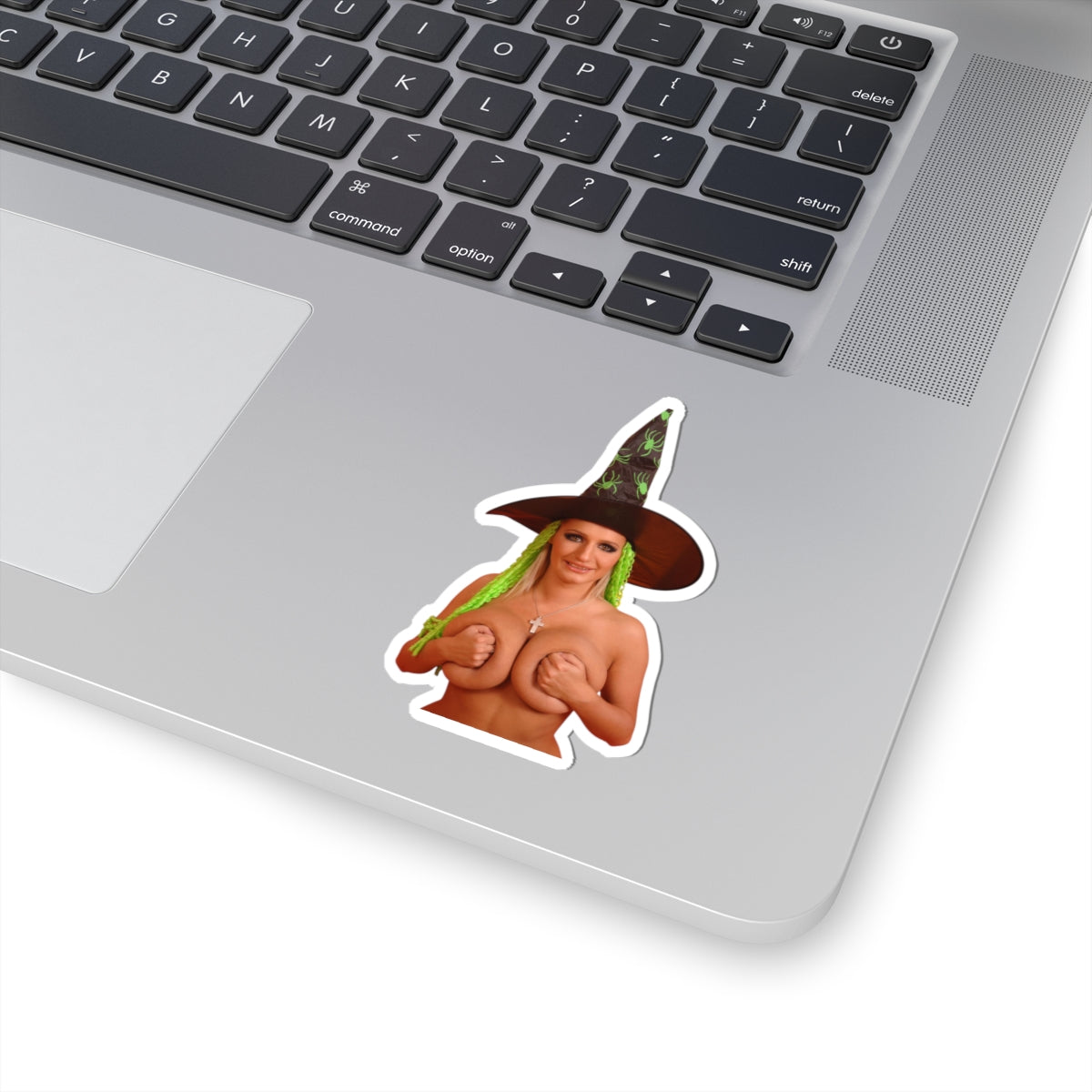 Big Boobs Witch Sticker