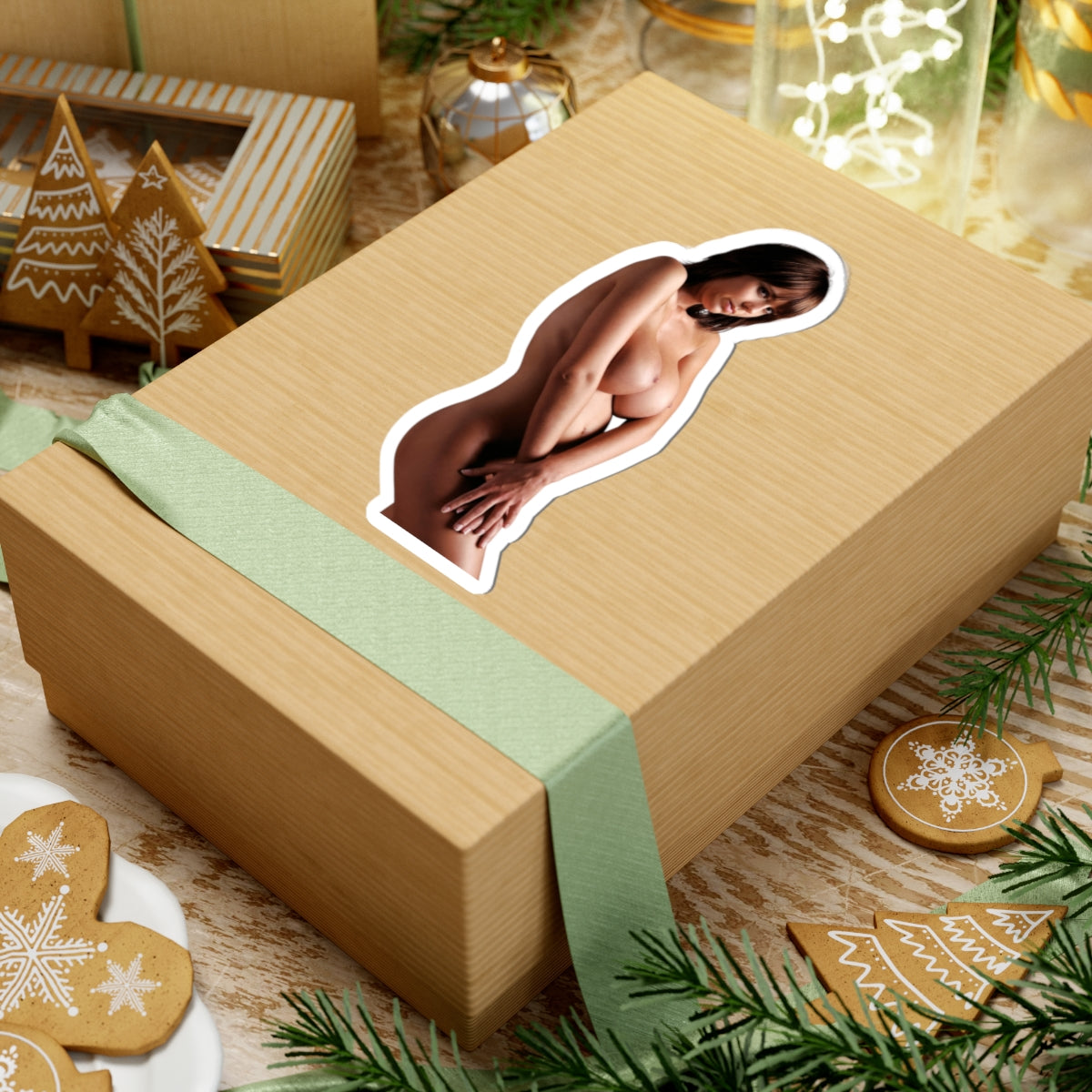Gabrielle Sexy Girl Sticker Big Breast Stickers