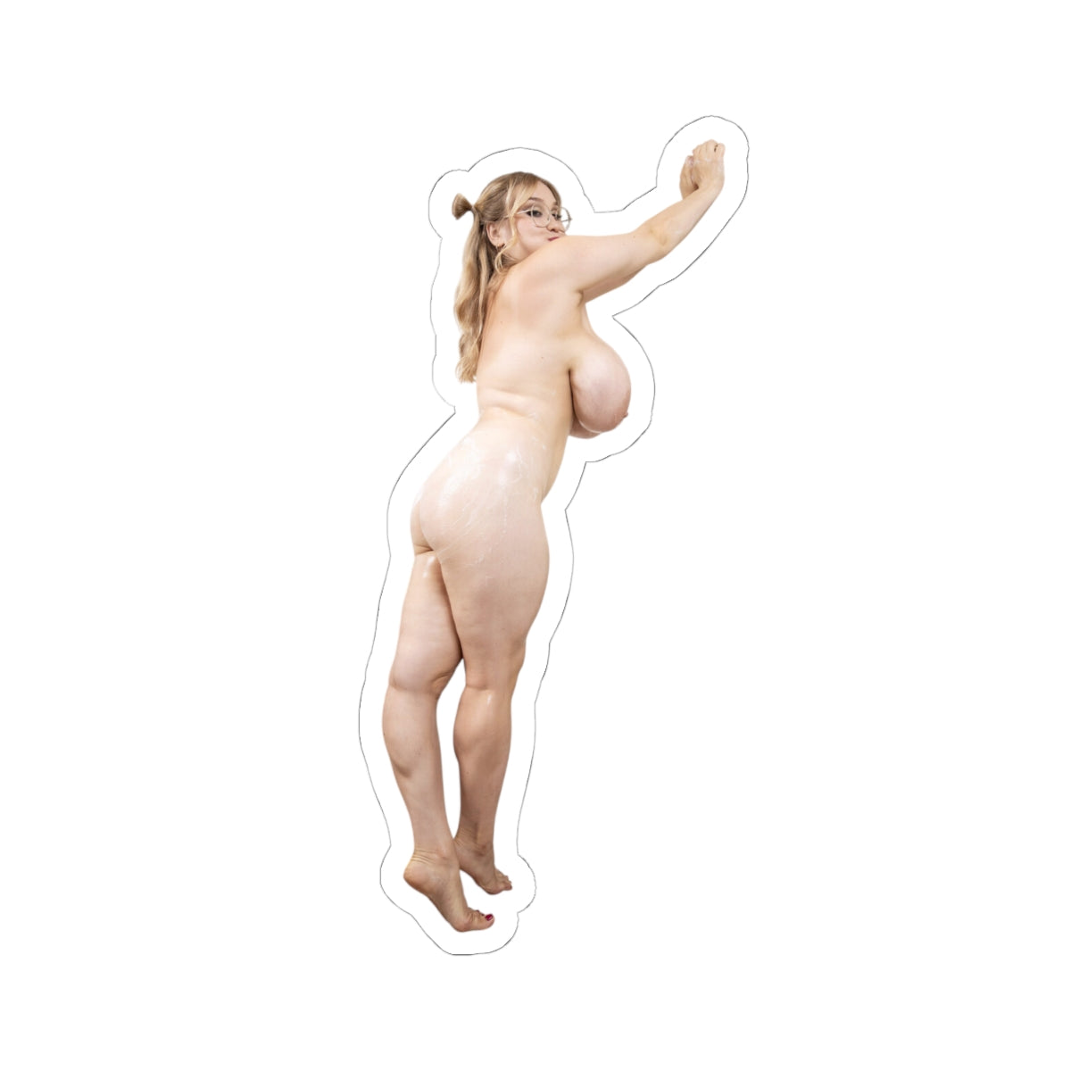 Naked Pinup Model Sticker Sexy Big Tits Women Stickers For Adults
