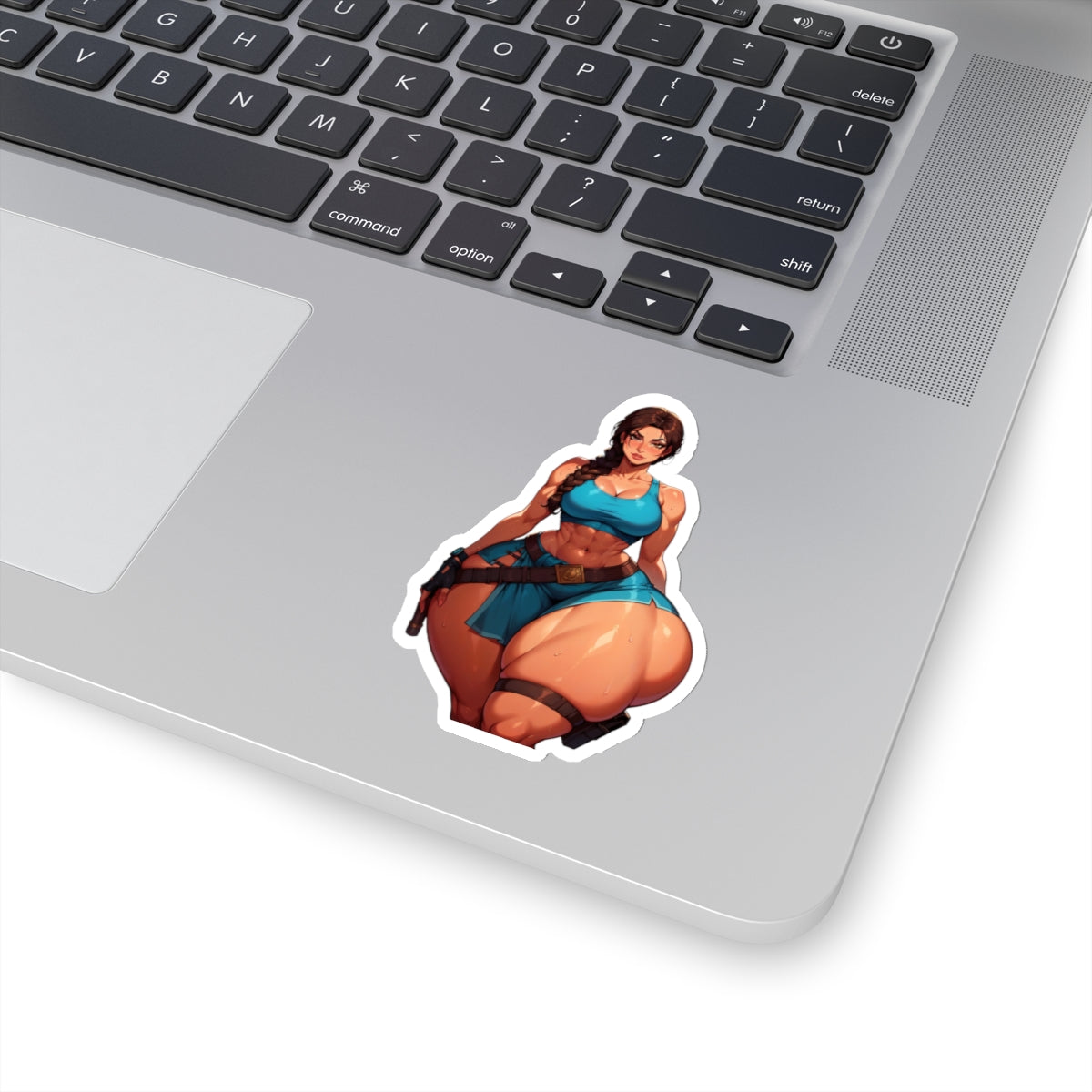 Popular Video Game Girl Sticker Explorer Adventurer Sexy Women Stickers Female Character E977