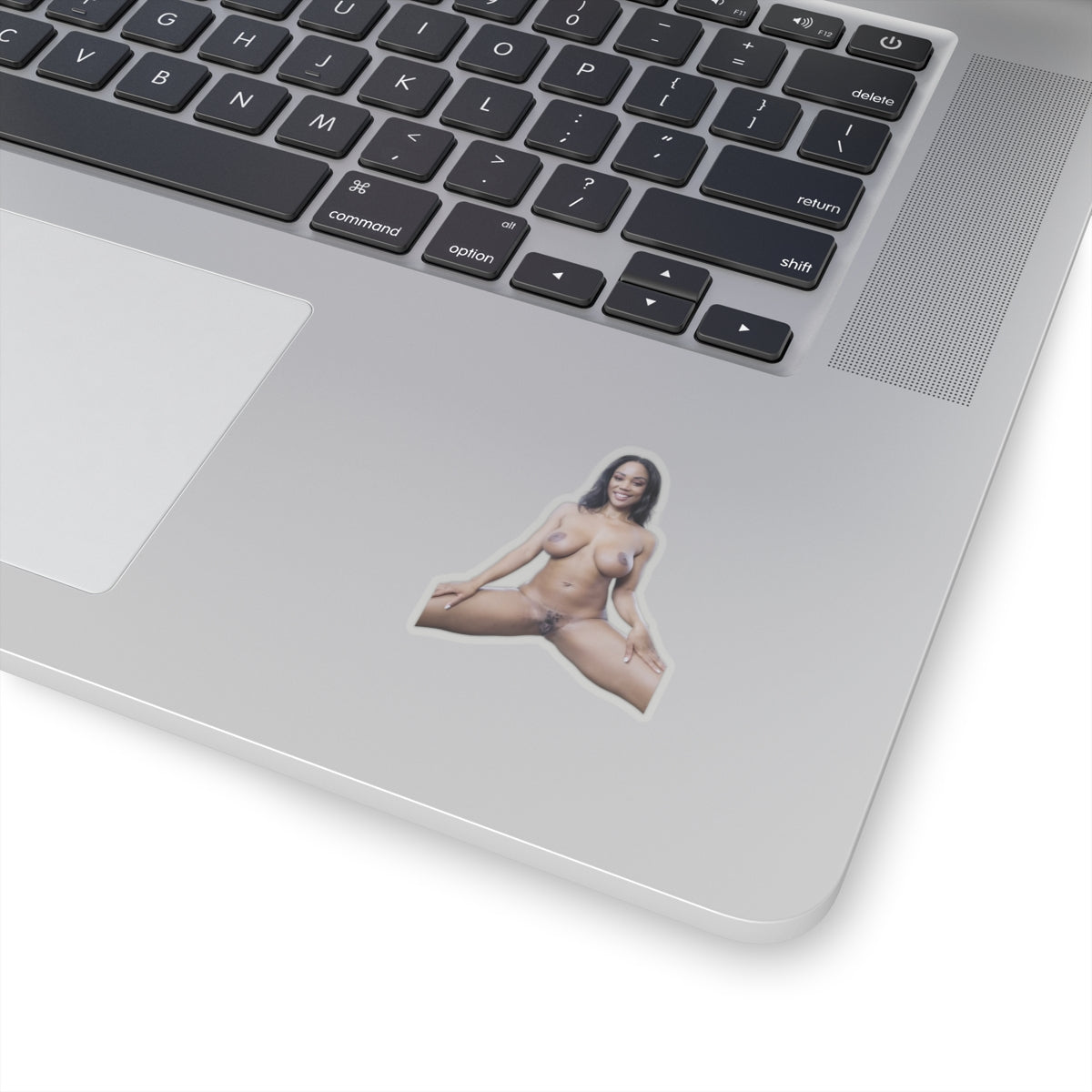 Black Girl Naked Boobs Sticker