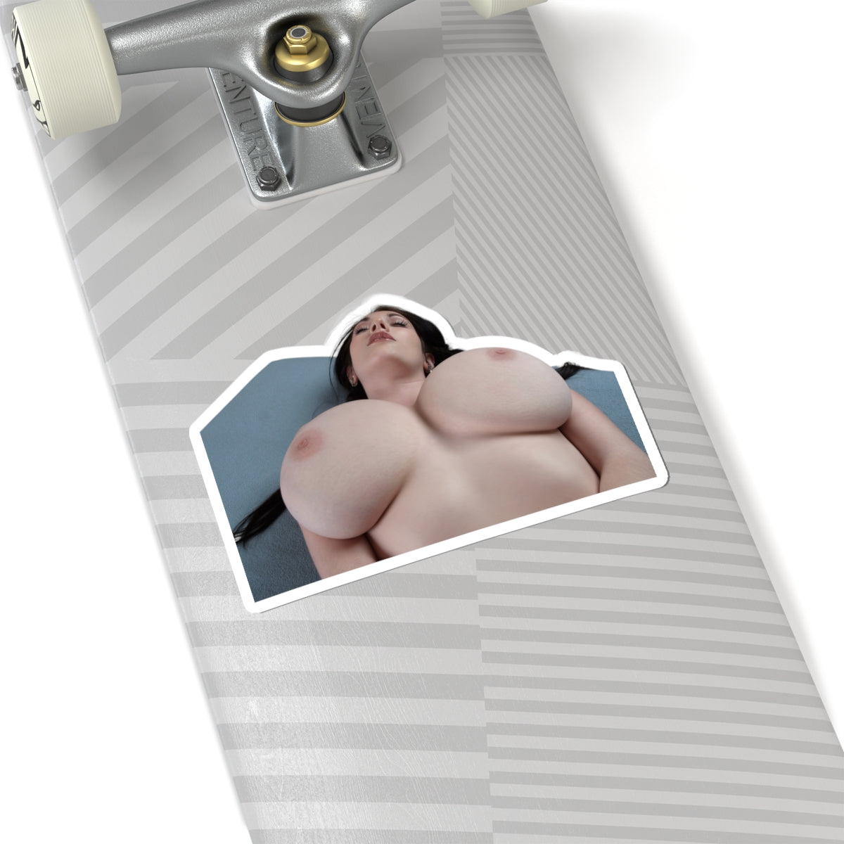 Busty Girl Glamorous Big Bust Beauty Sticker Cool Vinyl Graphic