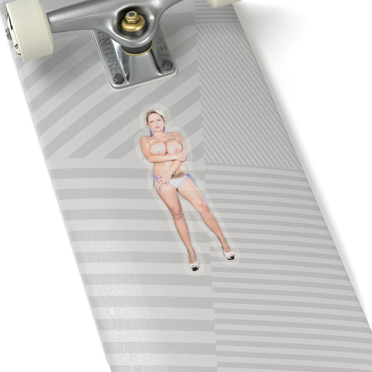 Big Breast Naked Girl Sticker Uncensored Stickers
