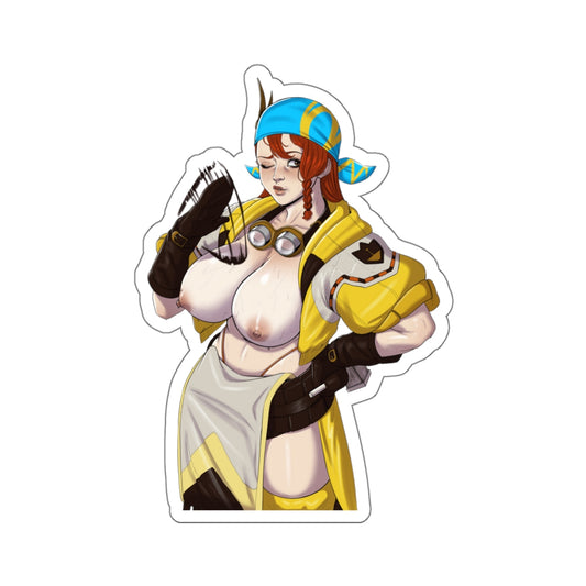 Cartoon Women Sticker Stickers For Laptop Wall Manga Adult Mature E336