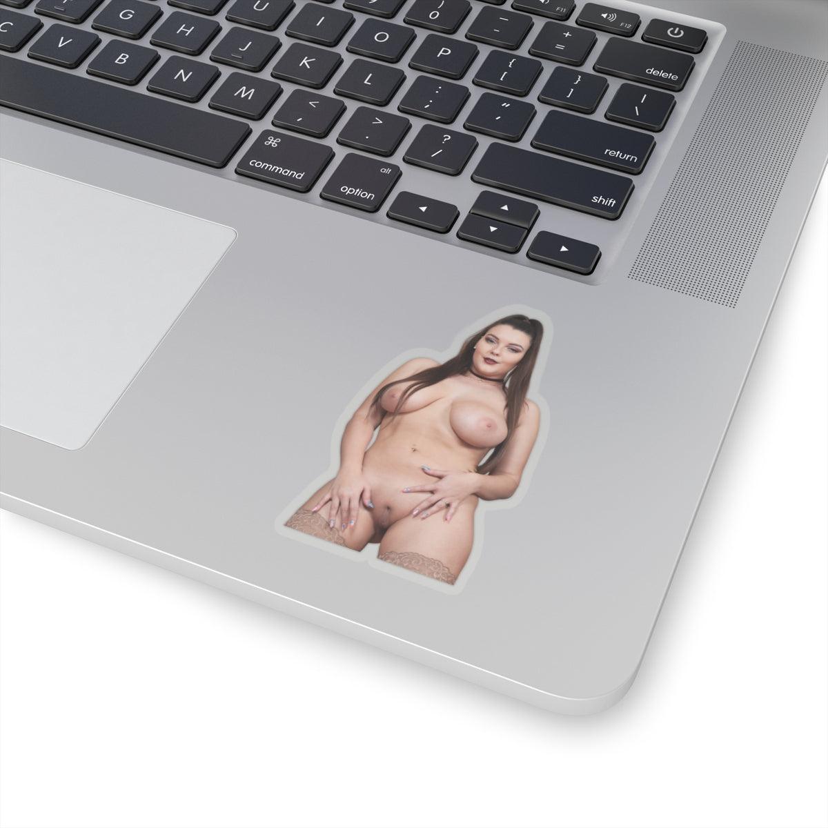 Attractive Naked Woman Sticker – Adult Pin-Up Style