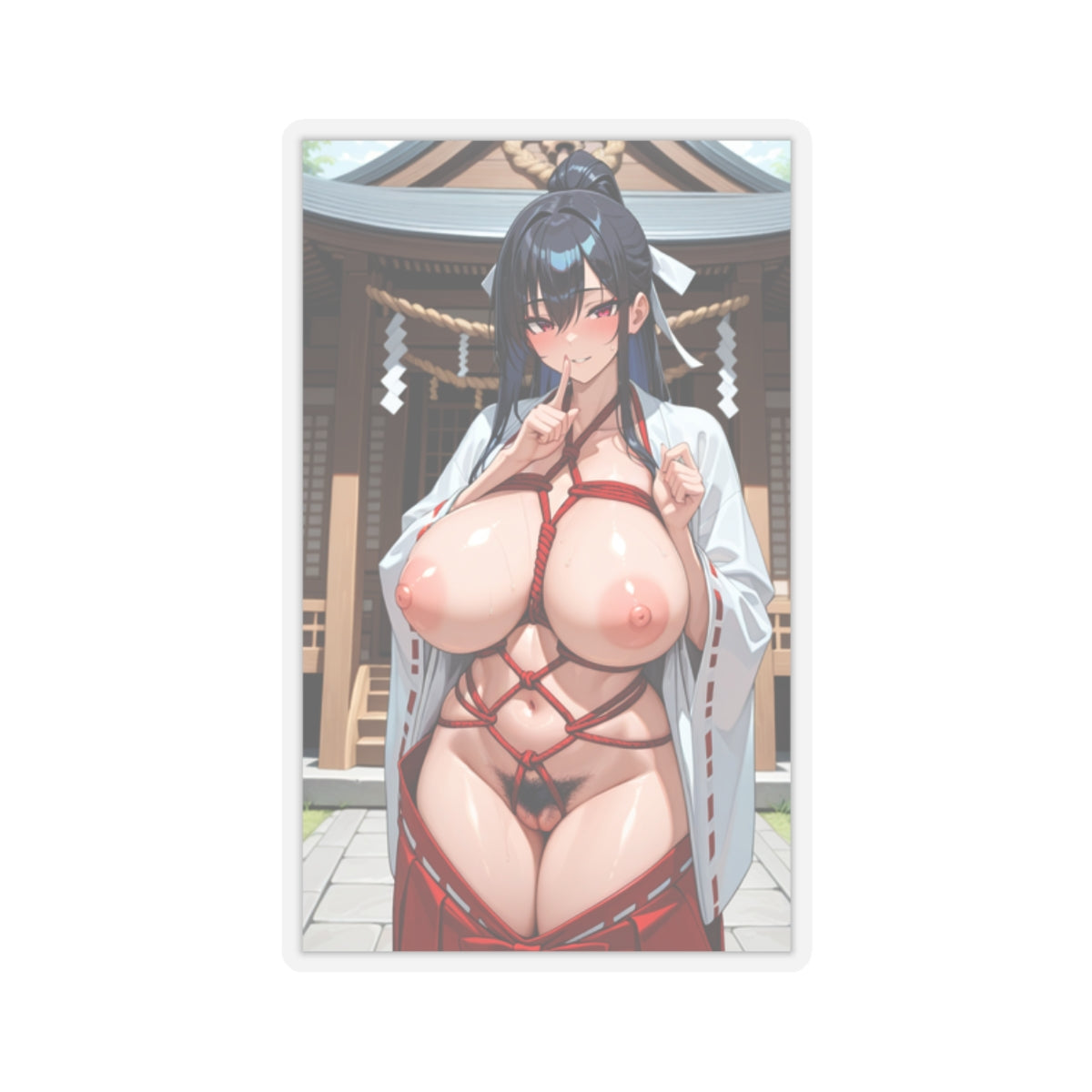 Anime Hentai Girl Sticker