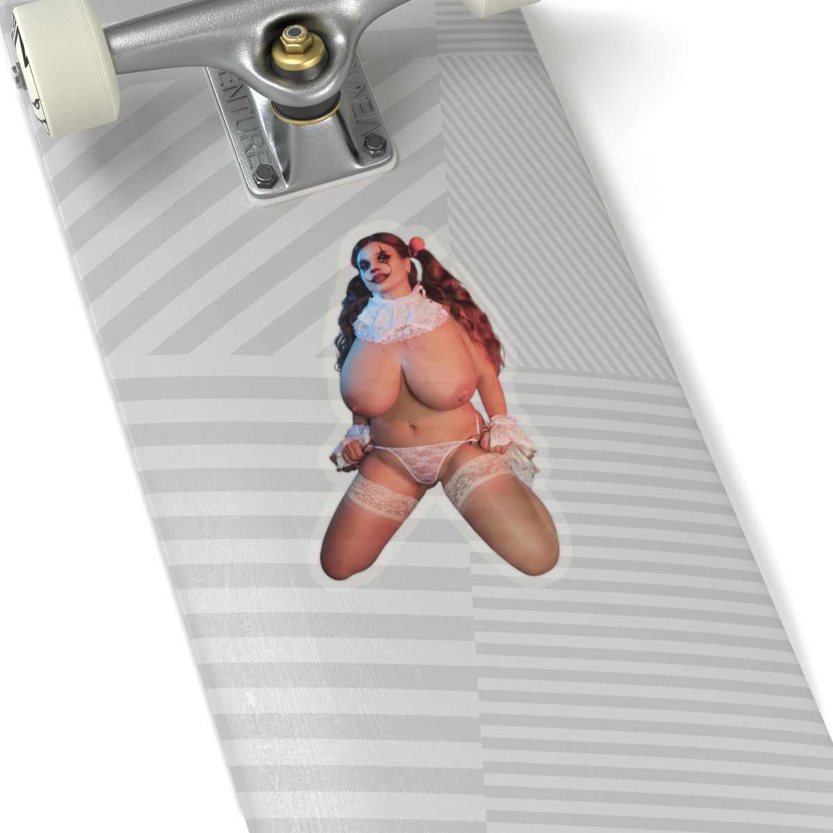 Big Tits Clown Girl Stickers