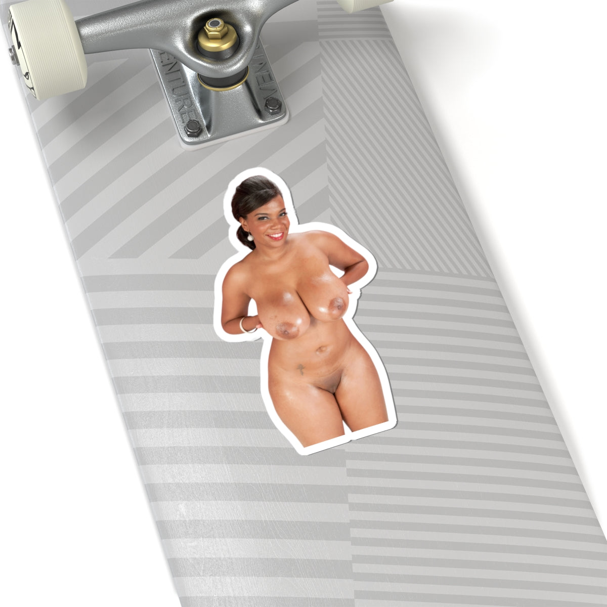 Hot Girl Naked Black Women Sticker