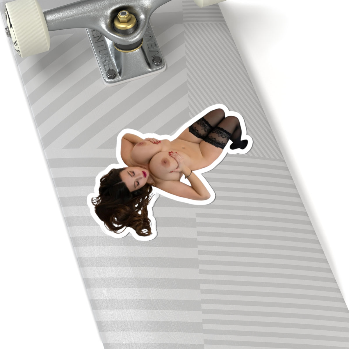 Huge Boobs Big Tits Girl Stickers