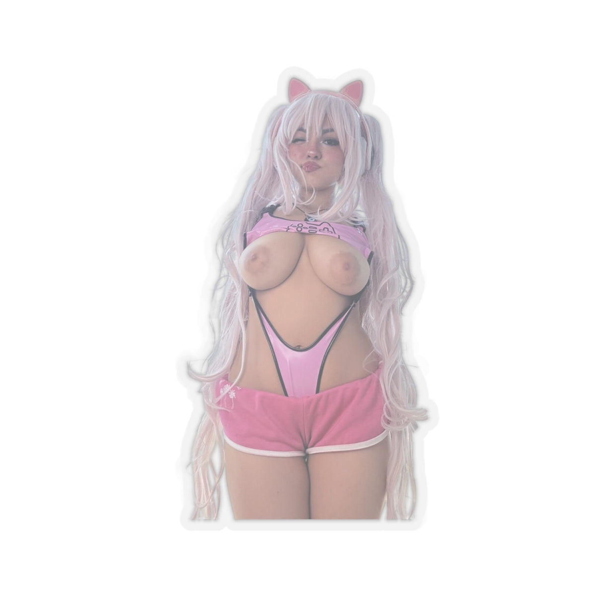 Cosplay Girl Sticker Sexy Big Boobs Stickers
