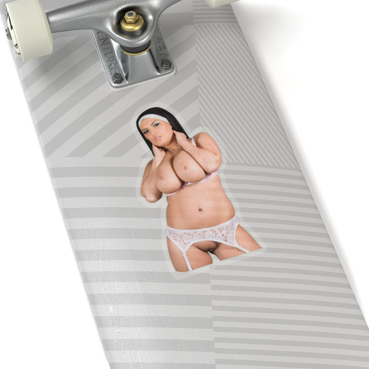 Naked Nun Sticker
