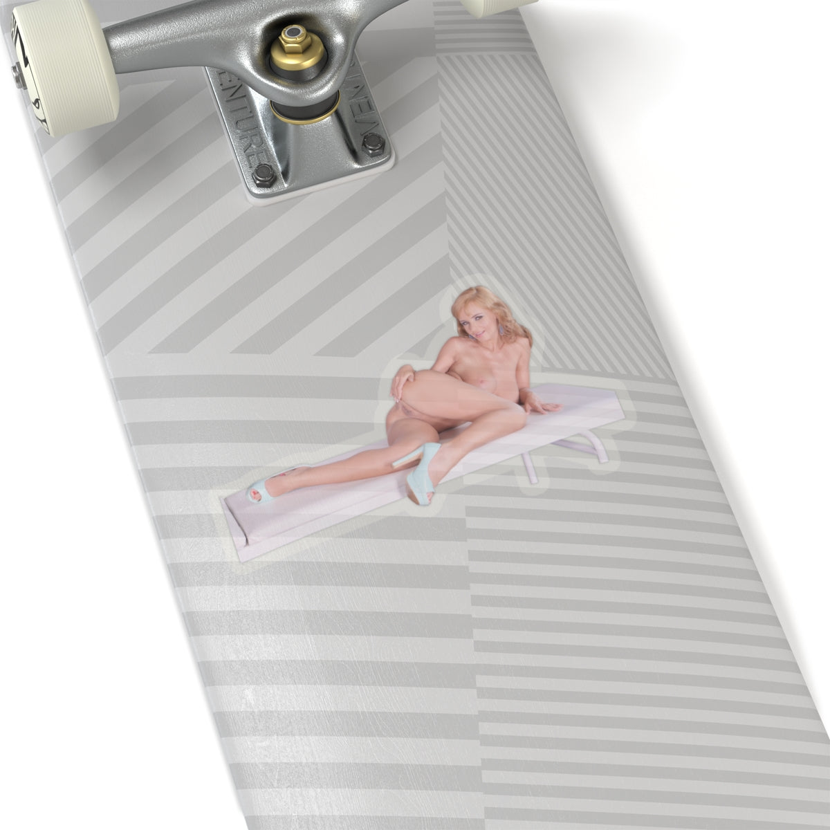 Naked Model Sticker